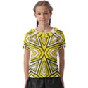 Abstract pattern geometric backgrounds  Kids  Frill Chiffon Blouse View1