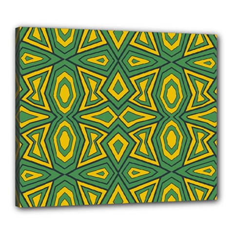 Abstract Pattern Geometric Backgrounds Canvas 24  X 20  (stretched) by Eskimos