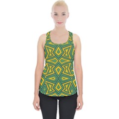 Abstract Pattern Geometric Backgrounds Piece Up Tank Top by Eskimos