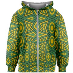 Abstract Pattern Geometric Backgrounds Kids  Zipper Hoodie Without Drawstring