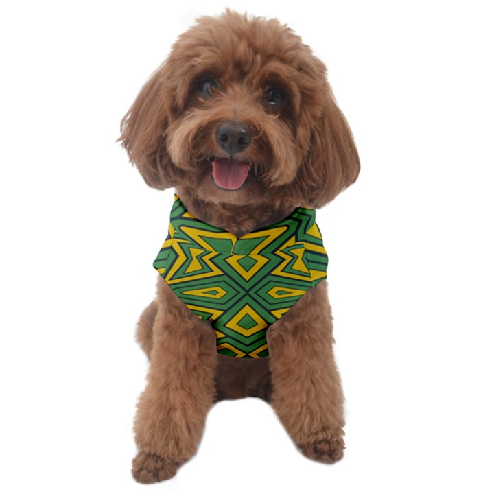 Abstract pattern geometric backgrounds Dog Sweater