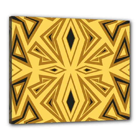 Abstract Pattern Geometric Backgrounds Canvas 24  X 20  (stretched) by Eskimos