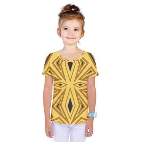 Abstract Pattern Geometric Backgrounds Kids  One Piece Tee by Eskimos