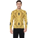 Abstract pattern geometric backgrounds Men s Long Sleeve Rash Guard View1