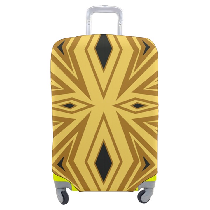 Abstract pattern geometric backgrounds Luggage Cover (Medium)