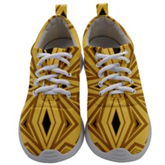 Abstract Pattern Geometric Backgrounds Mens Athletic Shoes by Eskimos