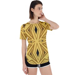 Abstract Pattern Geometric Backgrounds Perpetual Short Sleeve T-shirt by Eskimos