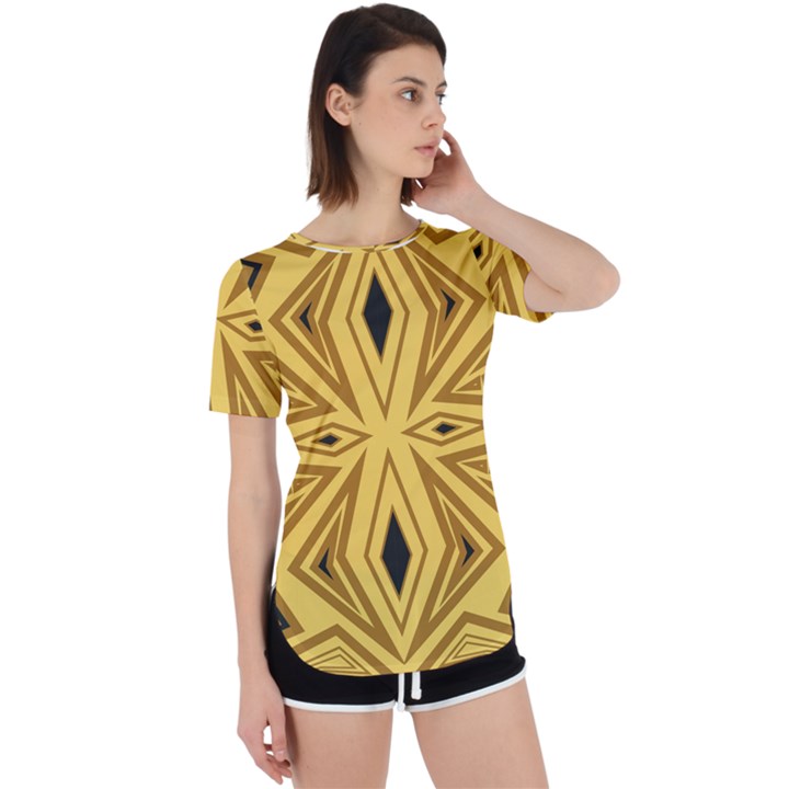 Abstract pattern geometric backgrounds Perpetual Short Sleeve T-Shirt