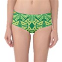 Abstract pattern geometric backgrounds Mid-Waist Bikini Bottoms View1