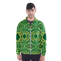 Abstract Pattern Geometric Backgrounds Men s Windbreaker