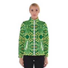 Abstract Pattern Geometric Backgrounds Women s Bomber Jacket