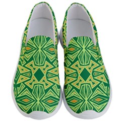 Abstract pattern geometric backgrounds Men s Lightweight Slip Ons