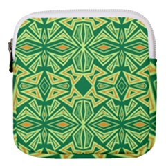 Abstract Pattern Geometric Backgrounds Mini Square Pouch by Eskimos