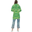 Abstract pattern geometric backgrounds Women s Long Oversized Pullover Hoodie View2