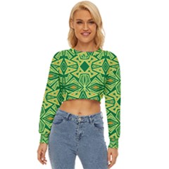 Abstract pattern geometric backgrounds Lightweight Long Sleeve Sweatshirt