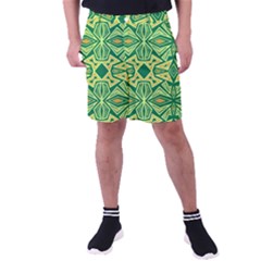 Abstract pattern geometric backgrounds Men s Pocket Shorts