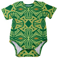 Abstract Pattern Geometric Backgrounds Baby Short Sleeve Onesie Bodysuit by Eskimos