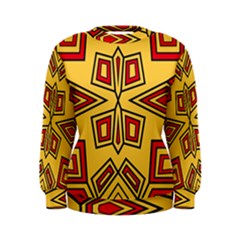 Abstract Pattern Geometric Backgrounds Women s Sweatshirt