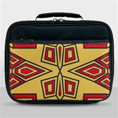 Abstract Pattern Geometric Backgrounds Lunch Bag by Eskimos