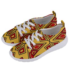 Abstract Pattern Geometric Backgrounds Women s Lightweight Sports Shoes by Eskimos