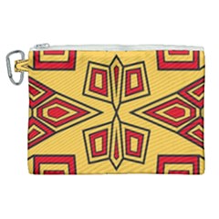 Abstract Pattern Geometric Backgrounds Canvas Cosmetic Bag (xl) by Eskimos