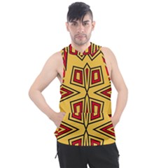 Abstract Pattern Geometric Backgrounds Men s Sleeveless Hoodie by Eskimos