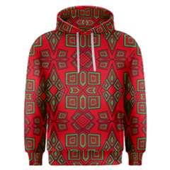 Abstract Pattern Geometric Backgrounds Men s Overhead Hoodie