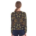 Folk flowers print Floral pattern Ethnic art Women s Long Sleeve Tee View2