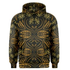 Folk Flowers Print Floral Pattern Ethnic Art Men s Core Hoodie