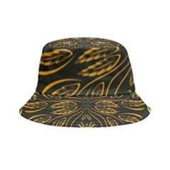 Folk Flowers Print Floral Pattern Ethnic Art Inside Out Bucket Hat by Eskimos