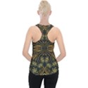 Folk flowers print Floral pattern Ethnic art Piece Up Tank Top View2