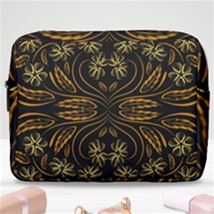 Folk Flowers Print Floral Pattern Ethnic Art Make Up Pouch (large) by Eskimos