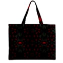 Folk flowers print Floral pattern Ethnic art Zipper Mini Tote Bag View2