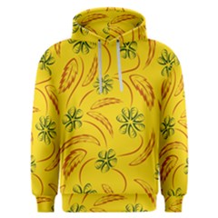 Folk Flowers Print Floral Pattern Ethnic Art Men s Overhead Hoodie