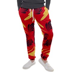 Folk Flowers Print Floral Pattern Ethnic Art Men s Jogger Sweatpants by Eskimos