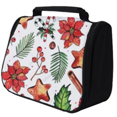 Pngtree-watercolor-christmas-pattern-background Full Print Travel Pouch (big)