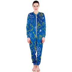 Abstract-background Onepiece Jumpsuit (ladies) by nate14shop