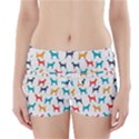 Animal-seamless-vector-pattern-of-dog-kannaa Boyleg Bikini Wrap Bottoms View1