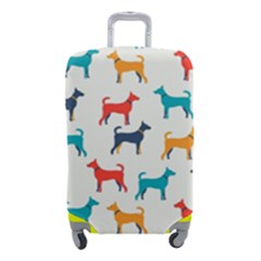 Animal-seamless-vector-pattern-of-dog-kannaa Luggage Cover (small) by nate14shop