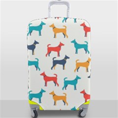 Animal-seamless-vector-pattern-of-dog-kannaa Luggage Cover (large) by nate14shop