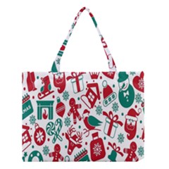 Chrismas Pattern Medium Tote Bag