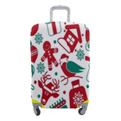 Chrismas Pattern Luggage Cover (small) by nate14shop