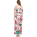 Chrismas Pattern Draped Sleeveless Chiffon Jumpsuit View2