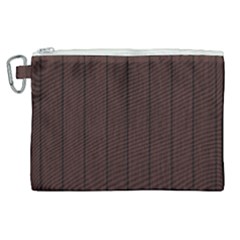 Wood Dark Brown Canvas Cosmetic Bag (xl) by nate14shop