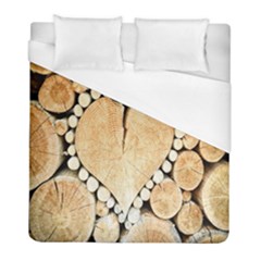 Wooden Heart Duvet Cover (Full/ Double Size)