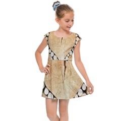 Wooden Heart Kids  Cap Sleeve Dress