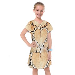 Wooden Heart Kids  Drop Waist Dress