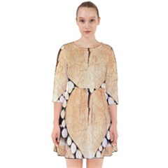 Wooden Heart Smock Dress