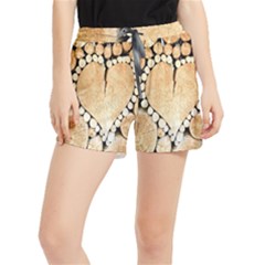 Wooden Heart Women s Runner Shorts