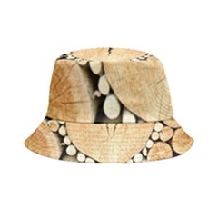 Wooden Heart Inside Out Bucket Hat